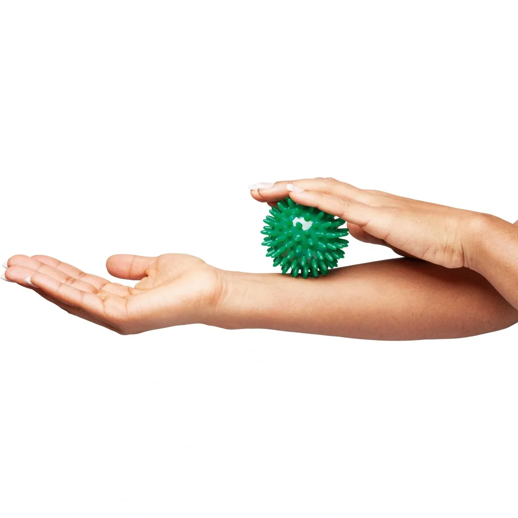 Massageball Mit Noppen 7 cm Grün