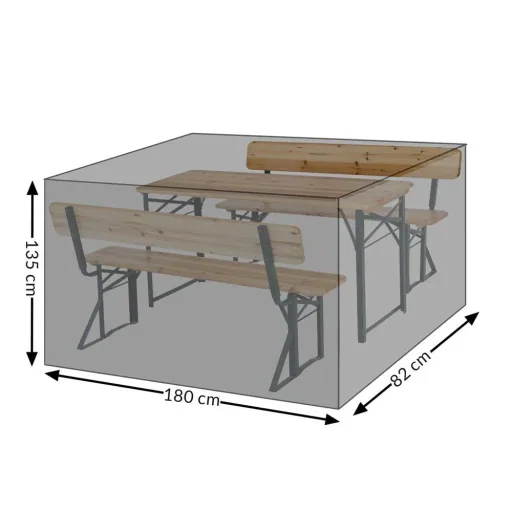 Abdeckung für Gartenmöbel 180x135x82cm