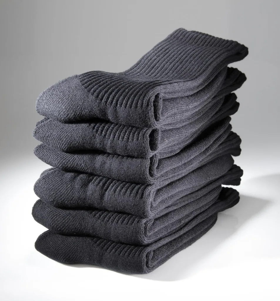 Thermo Socken im 6er Pack, Farbe schwarz, Gr.36/41