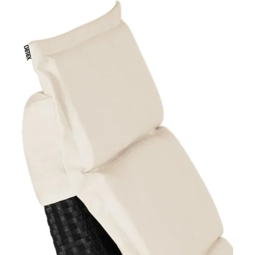 Liegestuhl 'Halfmoon' Polyrotan faltbar 200 x 64 x 95cm