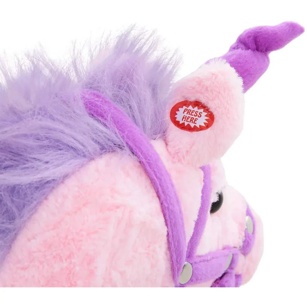 Schaukelpferd als Einhorn