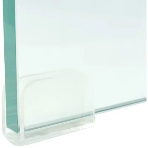 TV-Schrank/Monitorständer transparent 120x30x13 cm Glas