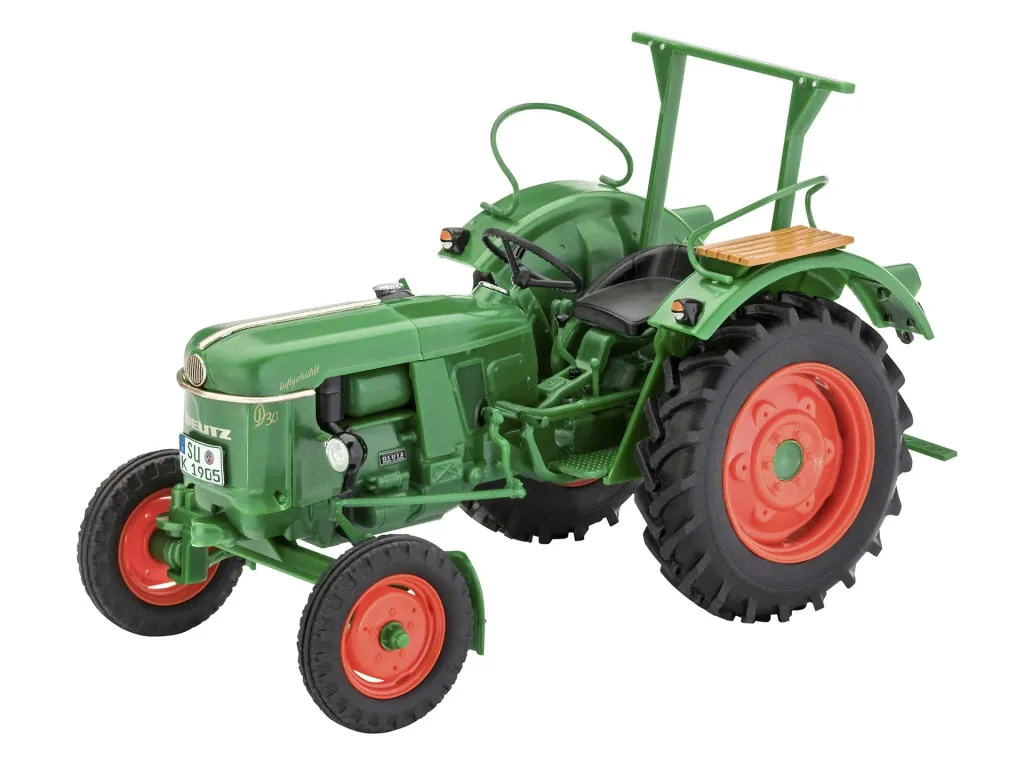 Einfacher Modellbausatz Deutz D30 (easy-click) im Maßstab 1/24 - 96 Teile