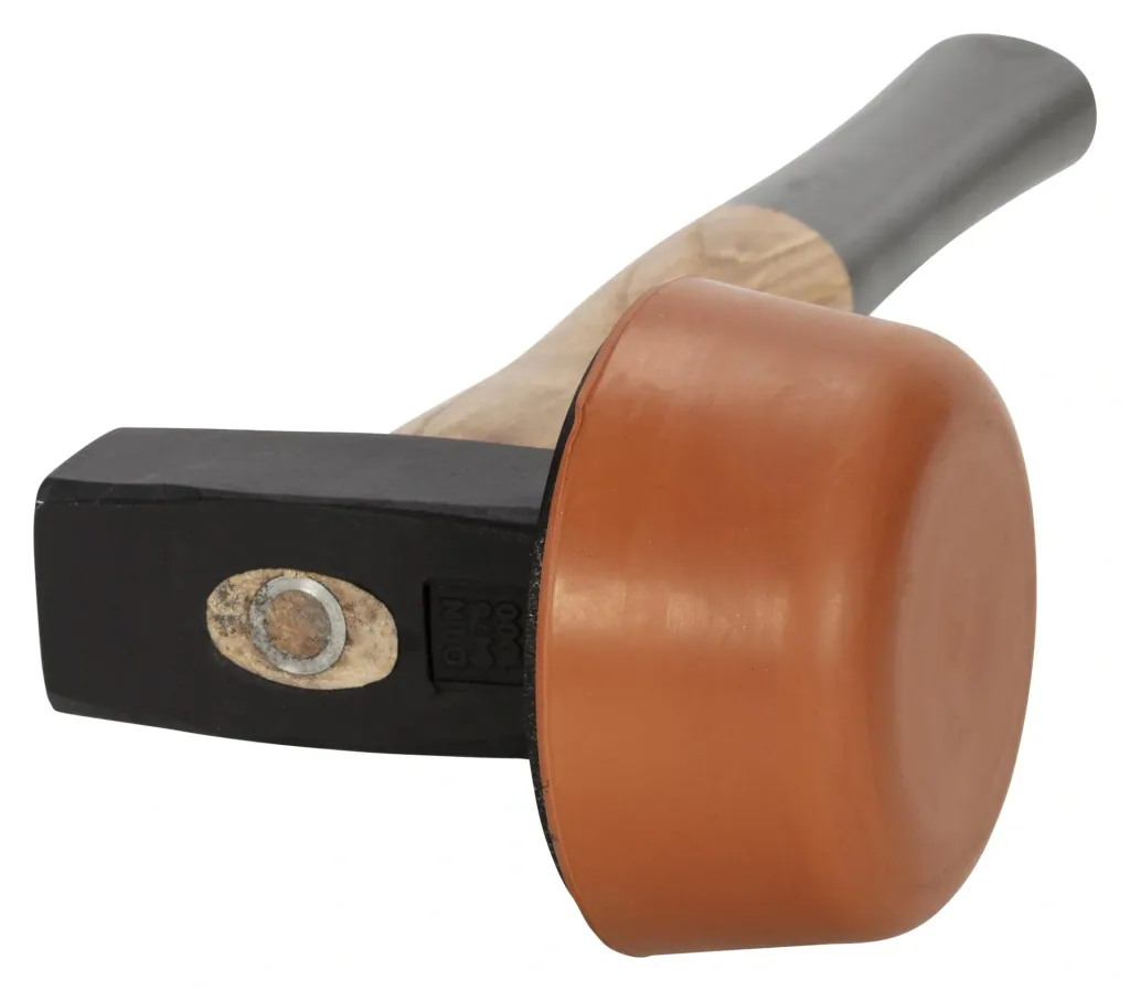 Plattenlegerhammer schwarz, 2150 g