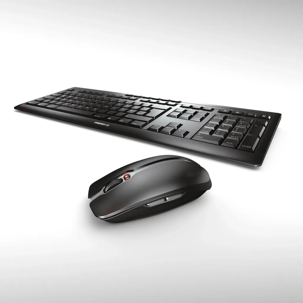 Kabelloses Tastatur-Maus-Set STREAM DESKTOP schwarz