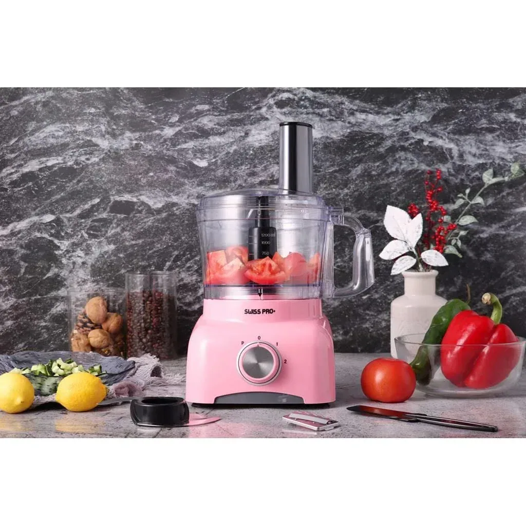 Küchenmaschine - 600W - 1.2L - Rosa