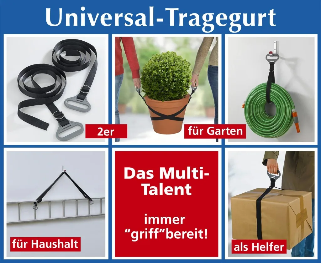 Universal Tragegurt im 2 er Set
