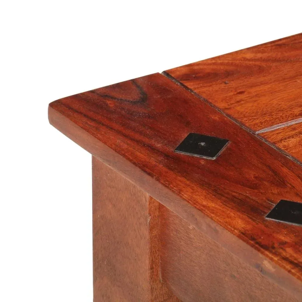 Beistelltisch 60x60x35 cm Akazienholz massiv