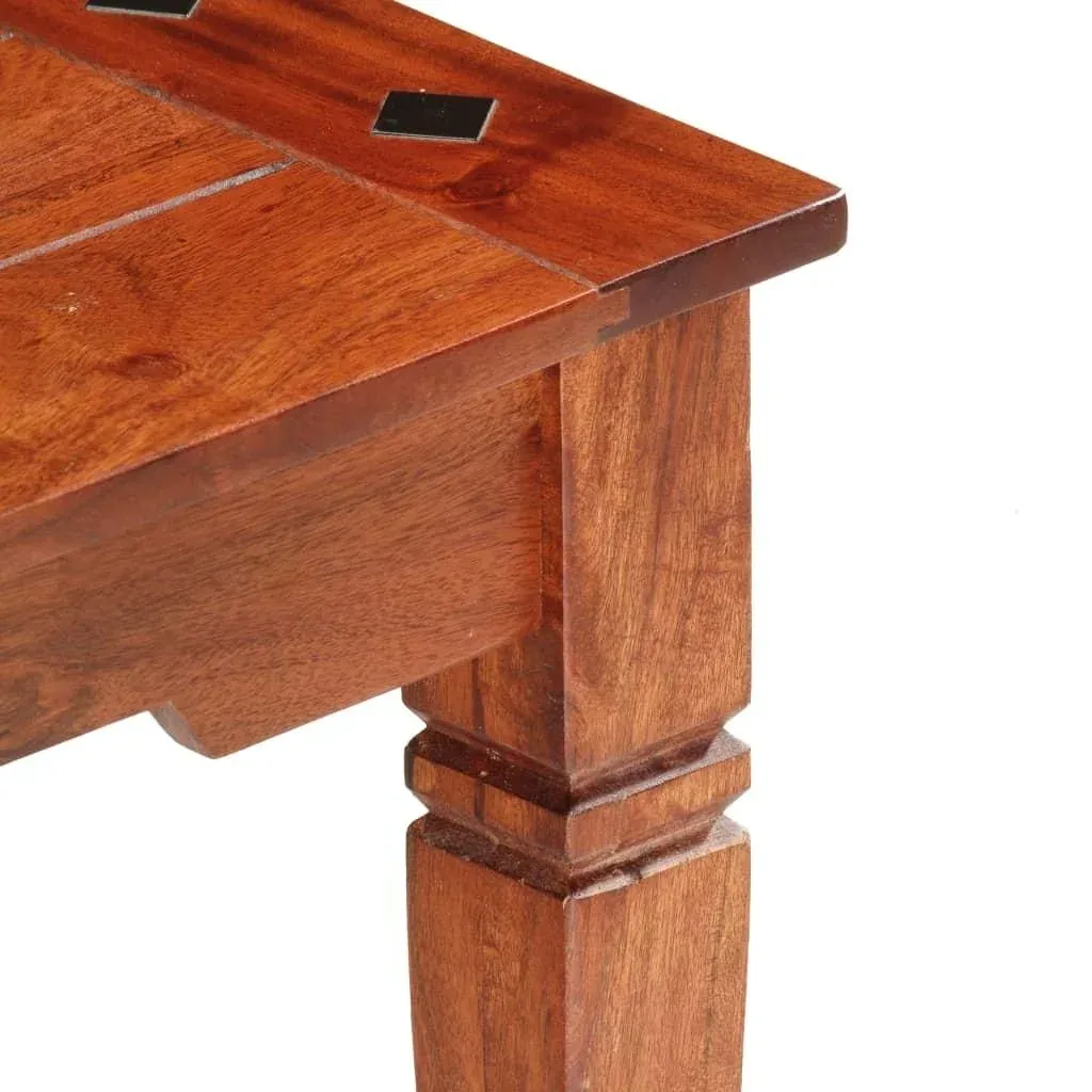 Beistelltisch 60x60x35 cm Akazienholz massiv