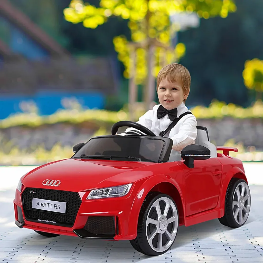 Kinder Elektroauto rot