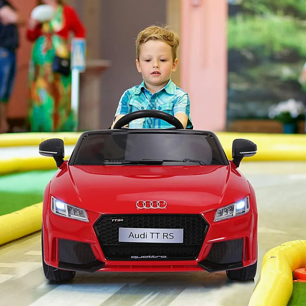 Kinder Elektroauto rot