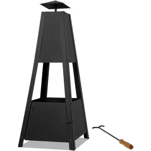 Außenkamin - 100 CM- Pyramide