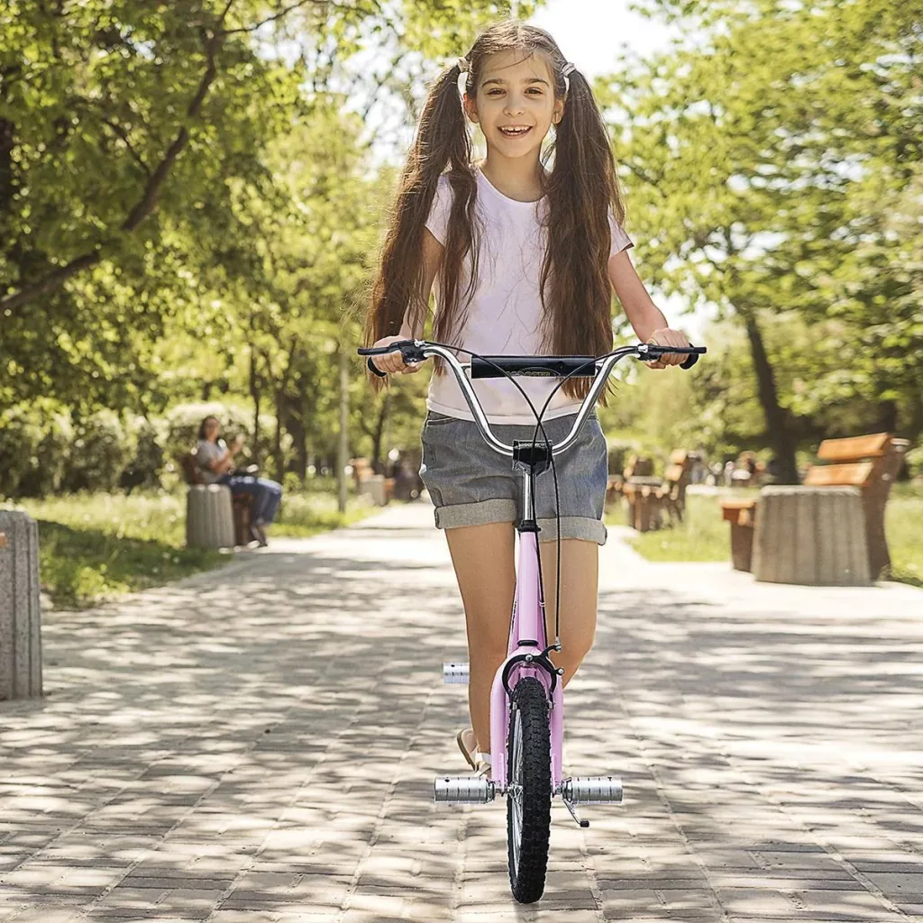 Kinderroller Scooter Tretroller Roller mit luftreifen Cityroller Kinder Roller Kickboard ab 5 Jahre Kleinkind 16 Zoll Ro