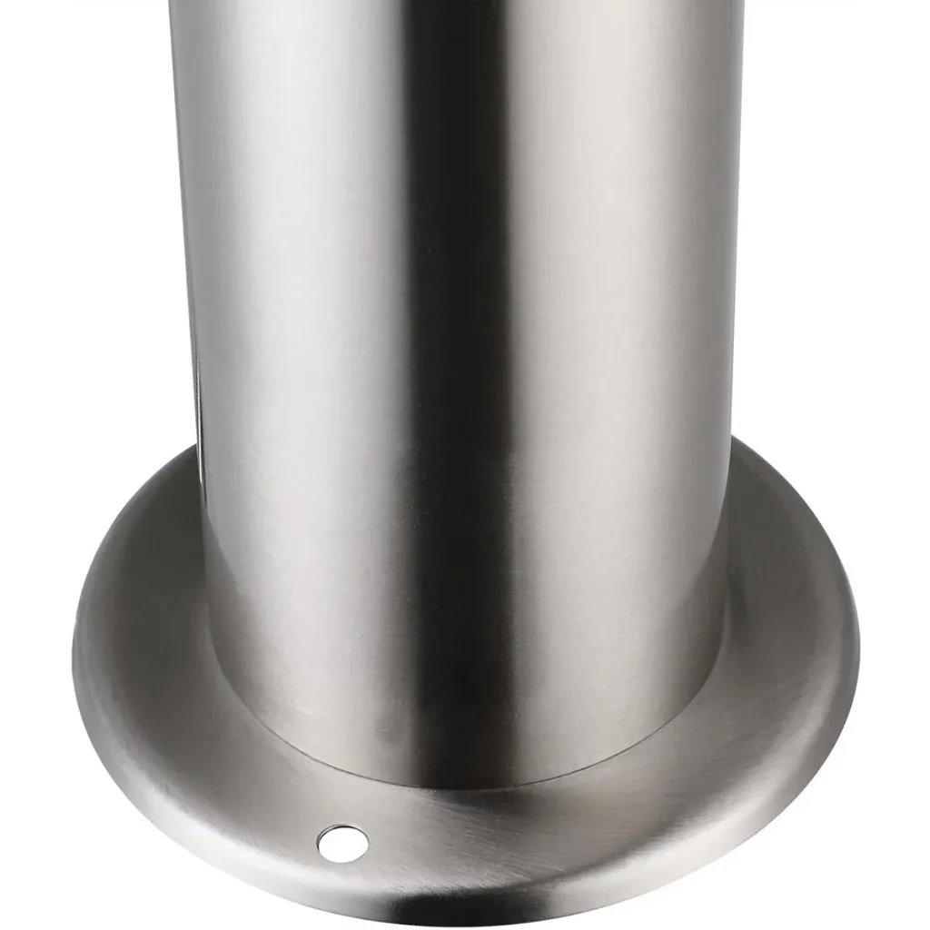 Pathlicht - Außenbeleuchtung - Gartenbeleuchtung - Edelstahl - Mit Sensor -48 x 12 cm - Silber