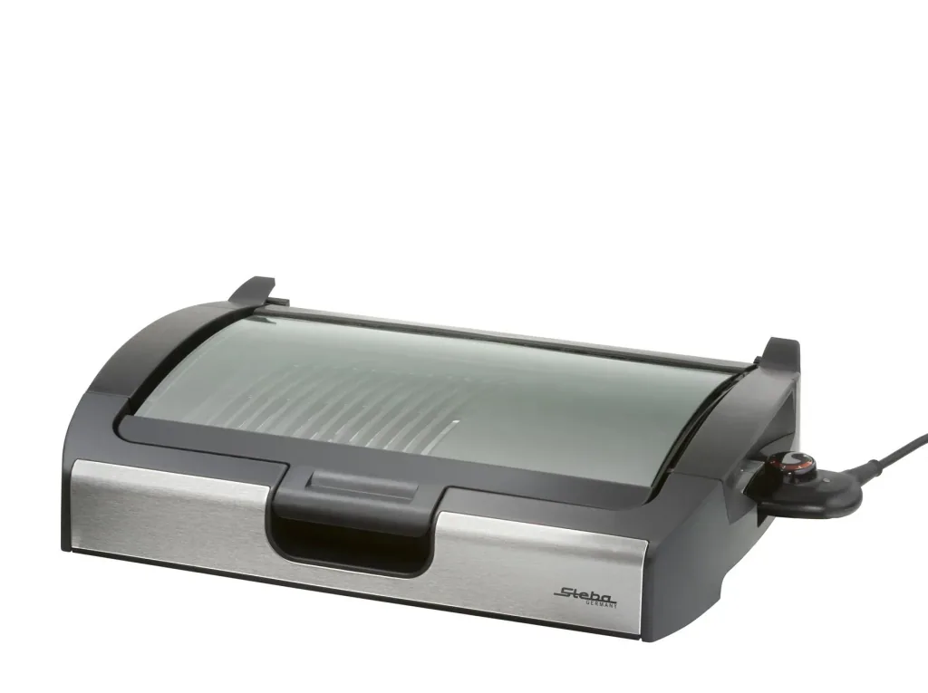 BBQ Tisch-Grill mit Glas-Deckel VG 200