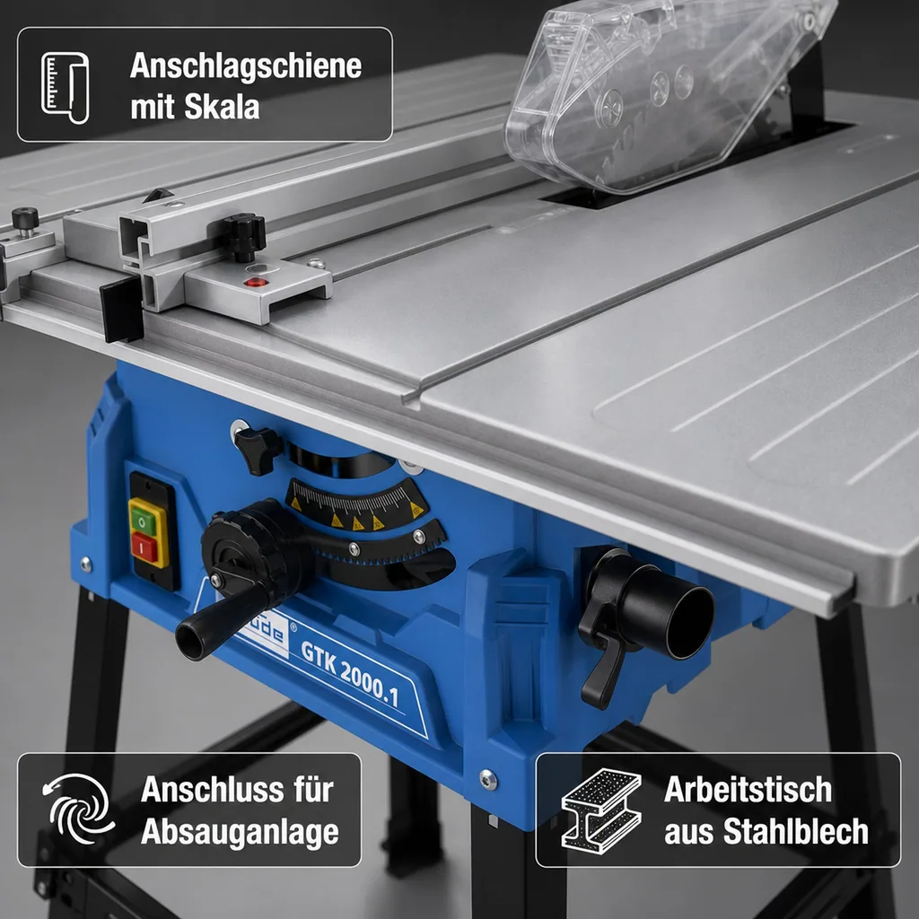 Tischkreissäge GTK 2000.1