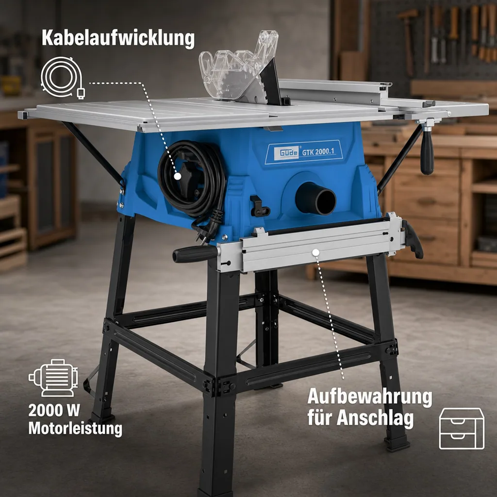 Tischkreissäge GTK 2000.1