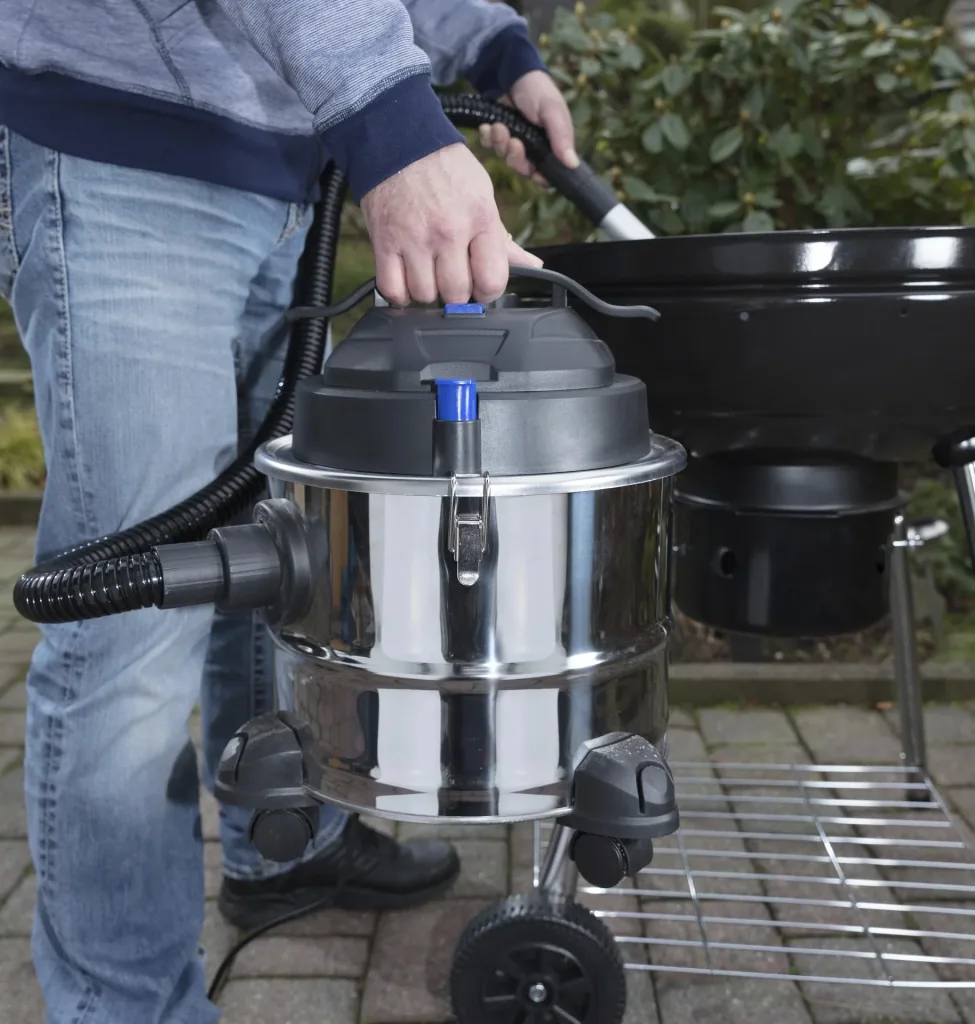 Aschesauger AS15L, Edelstahl, 800 Watt, 15 L