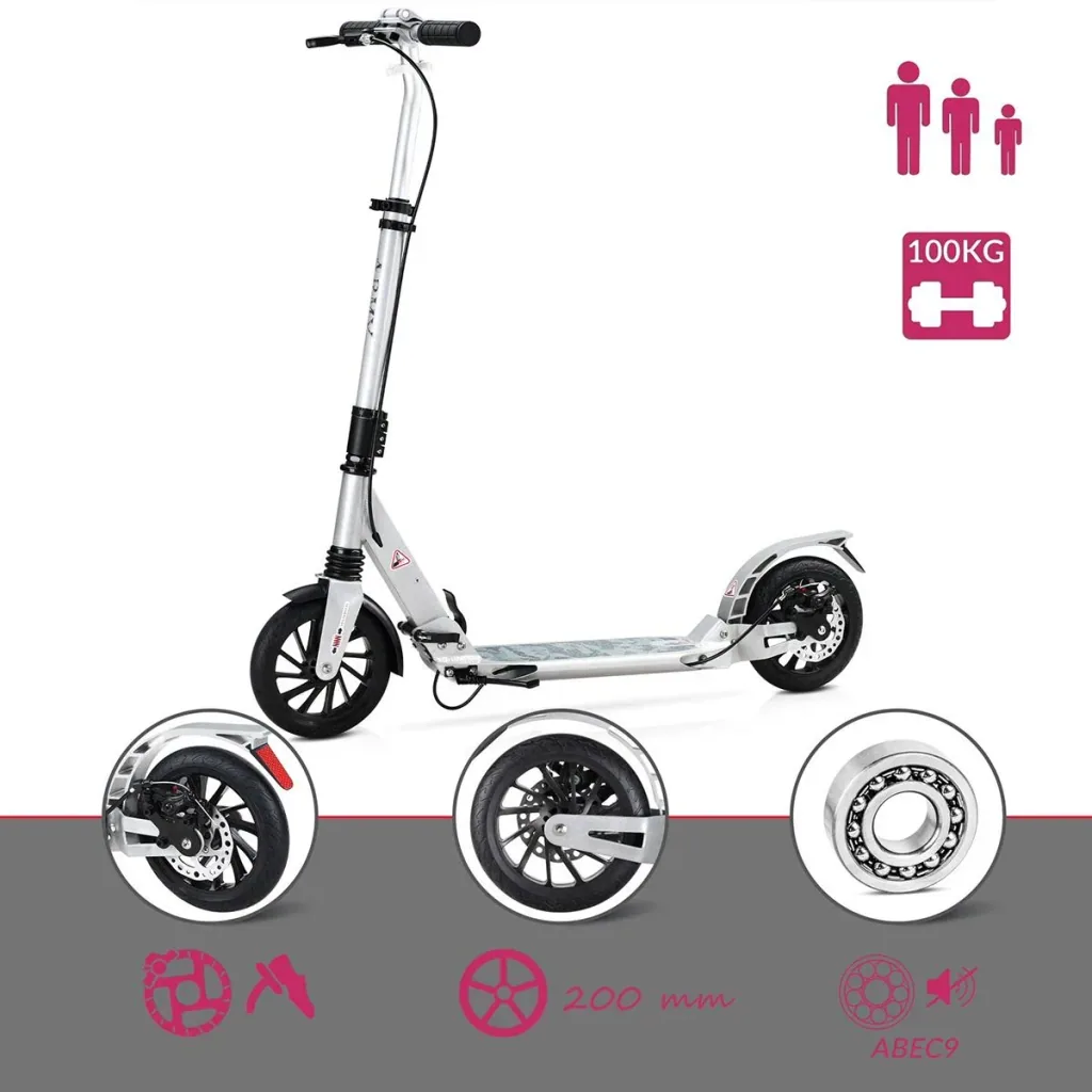 Stufe - Silber / Camouflage - ABEC 9 - Aluminium