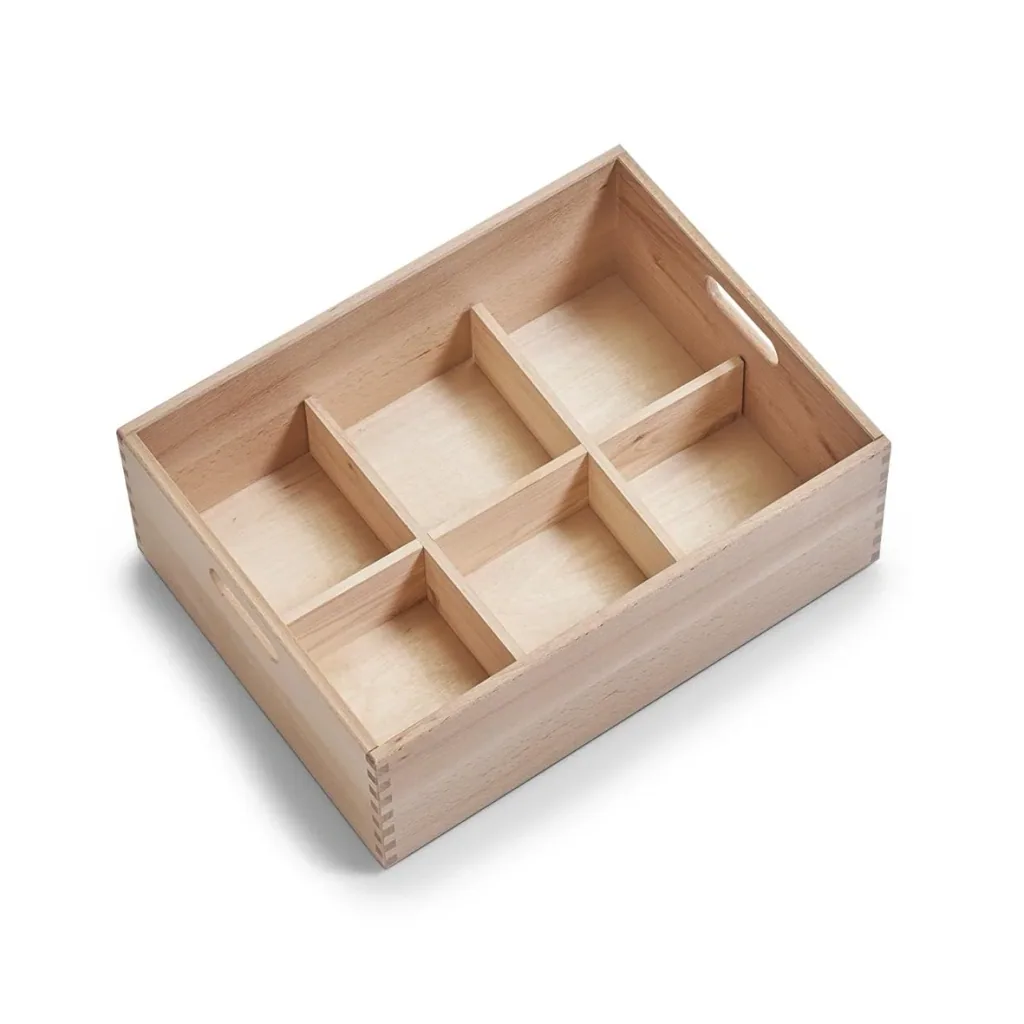 Allzweckkiste, Buche lackiert, 40 x 30 x 15 cm