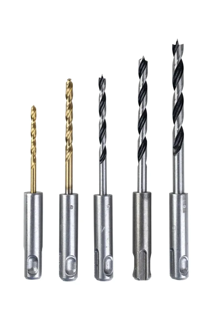 Bohrer Set für Holz und Metall SDS plus, 5-teilig