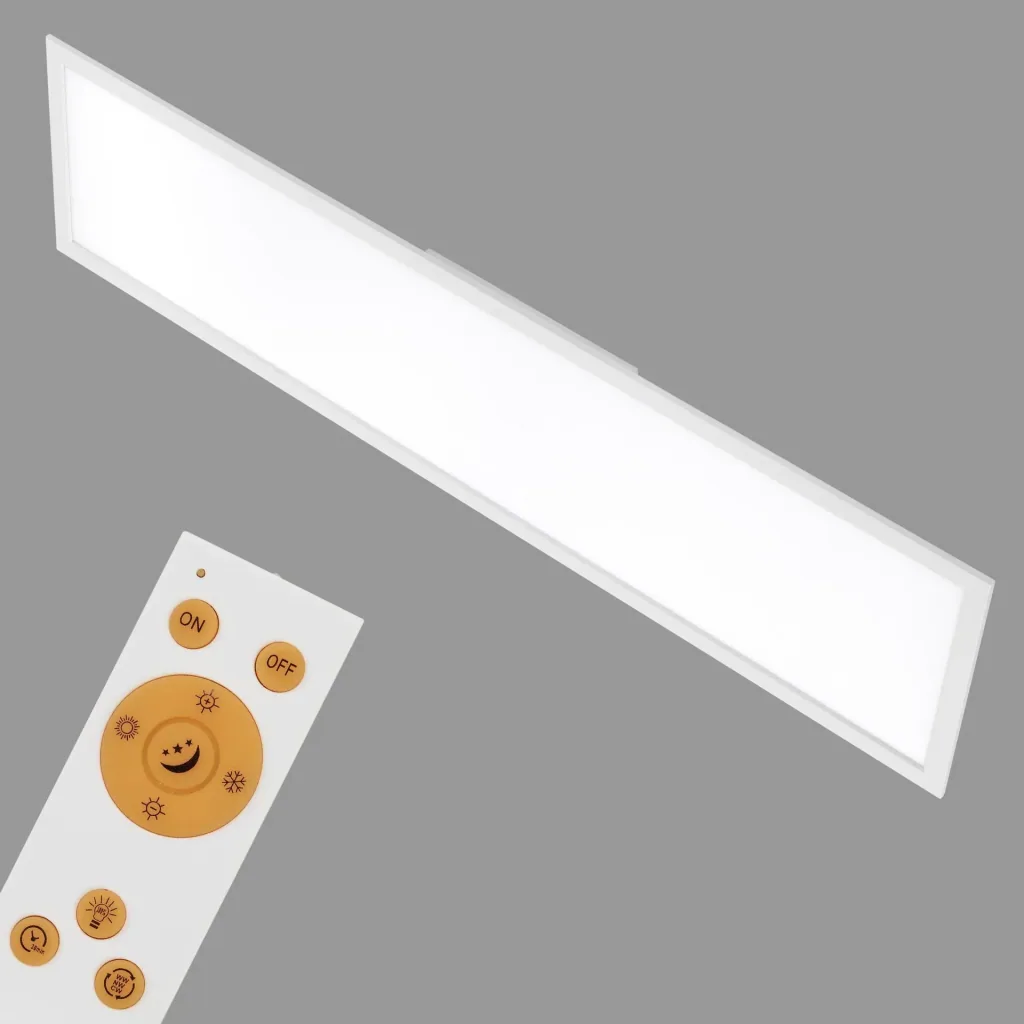 Ultraflaches LED Panel, reckteckig, CCT, 36 Watt, weiß