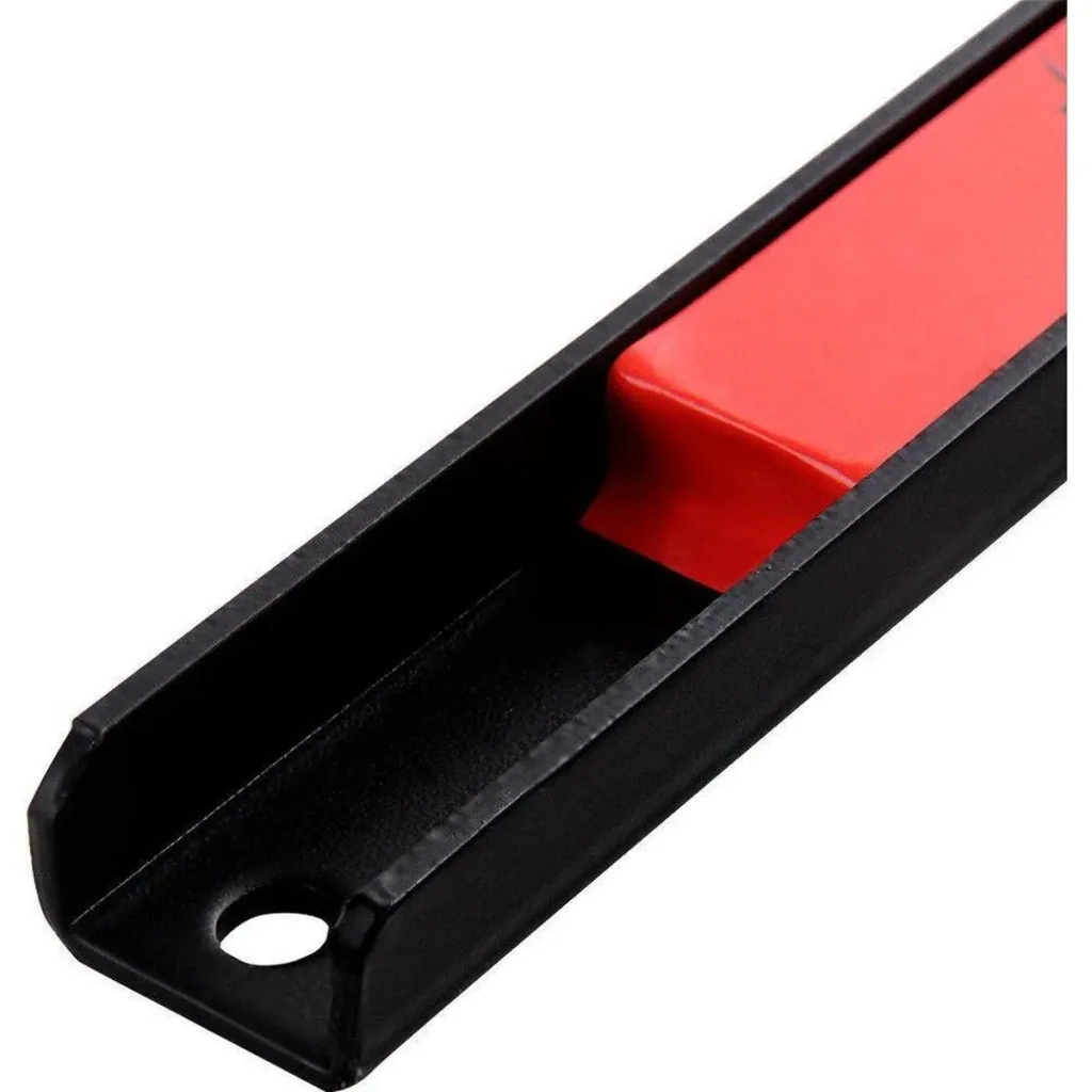 Magnetstreifen - 23kg 60cm - rot und schwarz