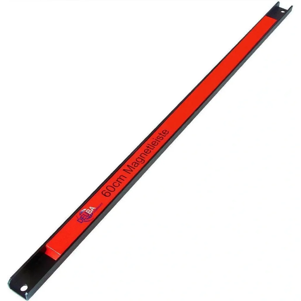Magnetstreifen - 23kg 60cm - rot und schwarz