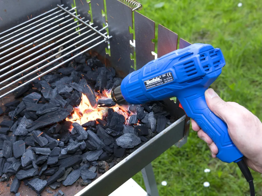 Heißluftpistole 2000 Watt inklusive Schrumpfschlauch-Set, 15-teilig