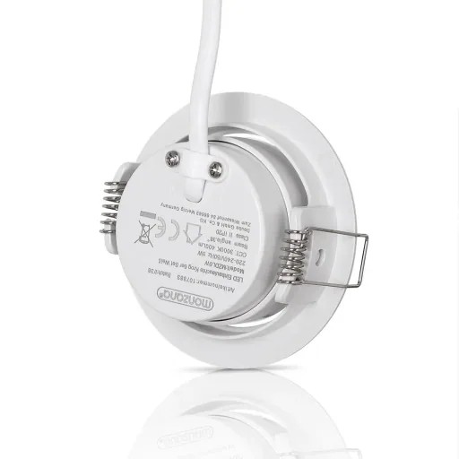 LED-Downlight Krog 6 Stück weiß