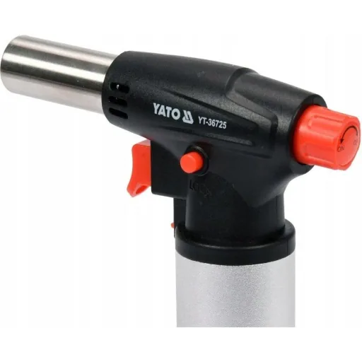 Crème brulee Brenner mit Piezo-Zündung - 200W - mit Sperrfunktion
