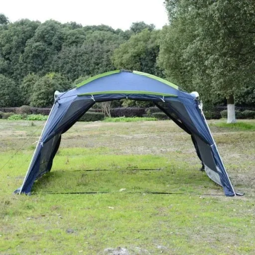 Campingzelt Kuppelzelt für 5-8 Personen Dunkelblau