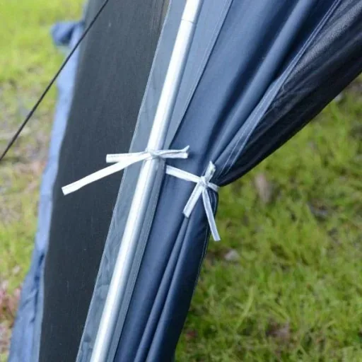 Campingzelt Kuppelzelt für 5-8 Personen Dunkelblau