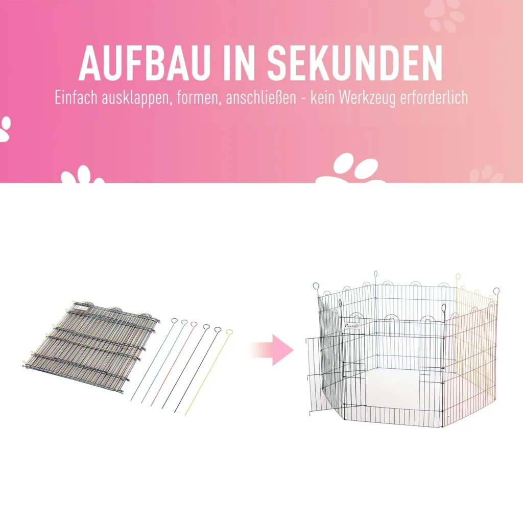 Welpenauslauf 6-teilig