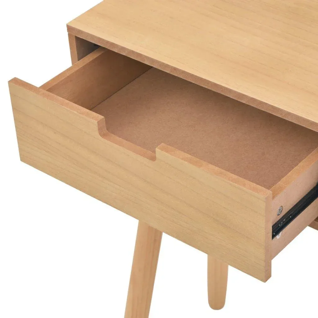 Wandtisch 80x30x72 cm Kiefer massiv braun