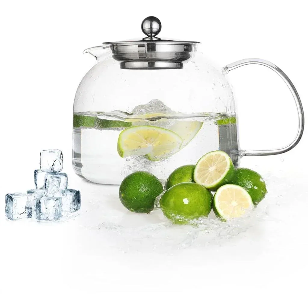 Teekanne Glas inkl. Warmhalter 1,5L
