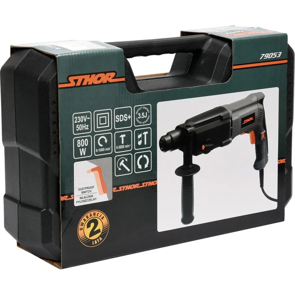 SDS PLUS Bohrhammer - 800W - 230V - 3,5J