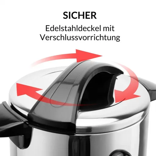 Glühweinkessel, Warmwasserboiler 6,8L