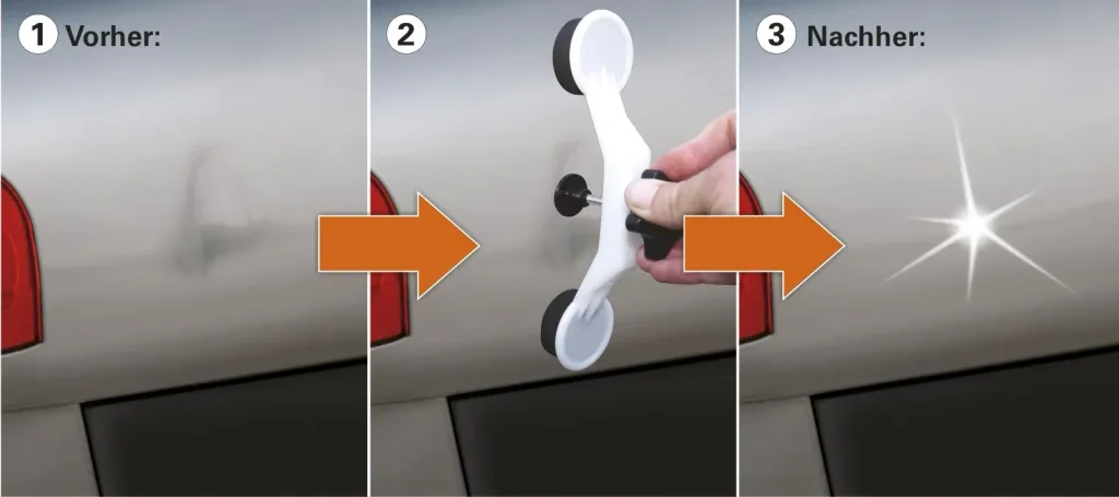 DIY Dellen-Reparatur in Profi-Qualität