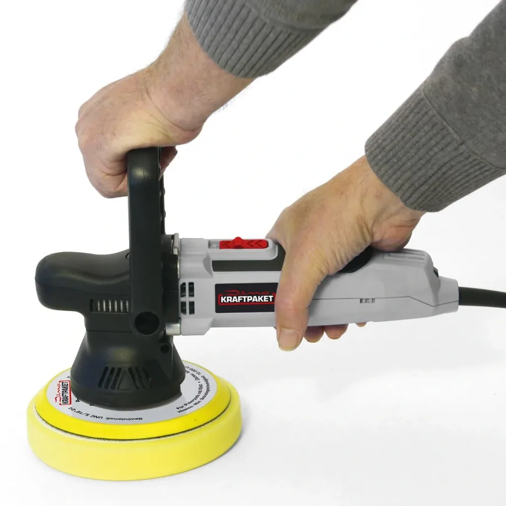 Exzenter Poliermaschine 650 Watt - 9 mm Hub - im XXL-Set