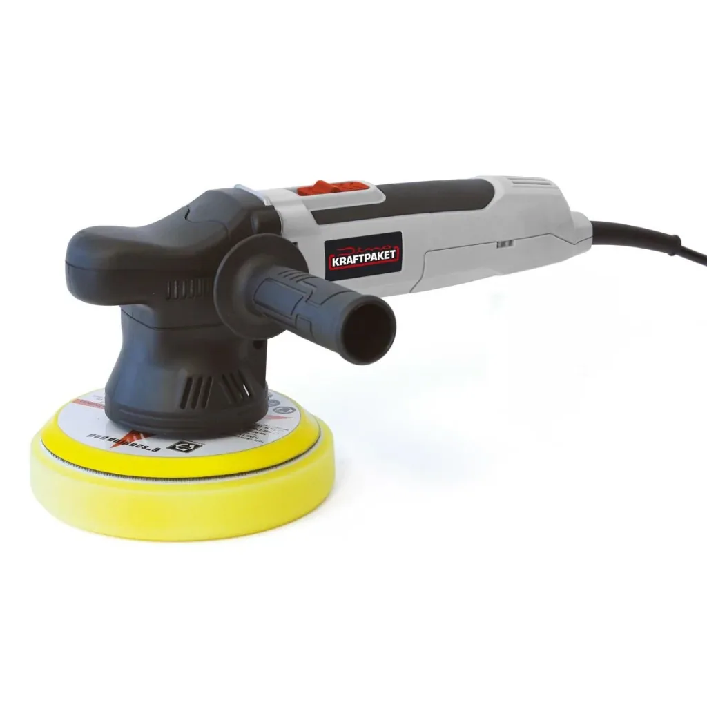 Exzenter Poliermaschine 650 Watt - 9 mm Hub - im XXL-Set