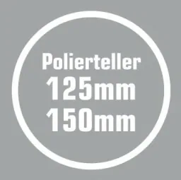 Exzenter Poliermaschine 650 Watt - 9 mm Hub - im XXL-Set