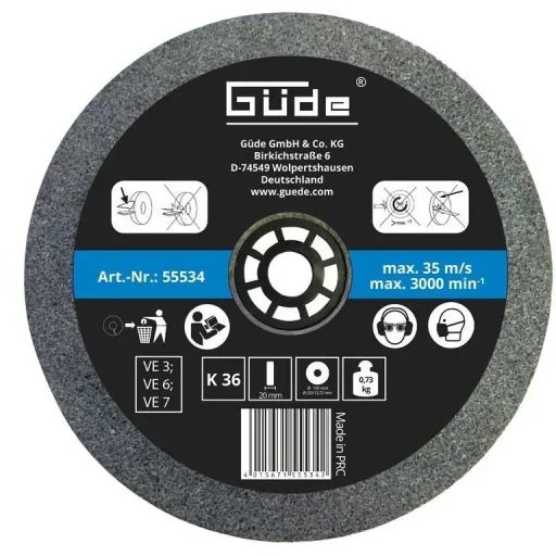 Kombinierte Schleifmaschine GKS150-25 mit zusätzlicher Schleifscheibe 150x20x32mm - K36