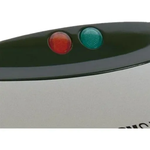 Toasteisen - rostfreier Stahl - antihaftbeschichtet - Kontrollleuchte - 750W