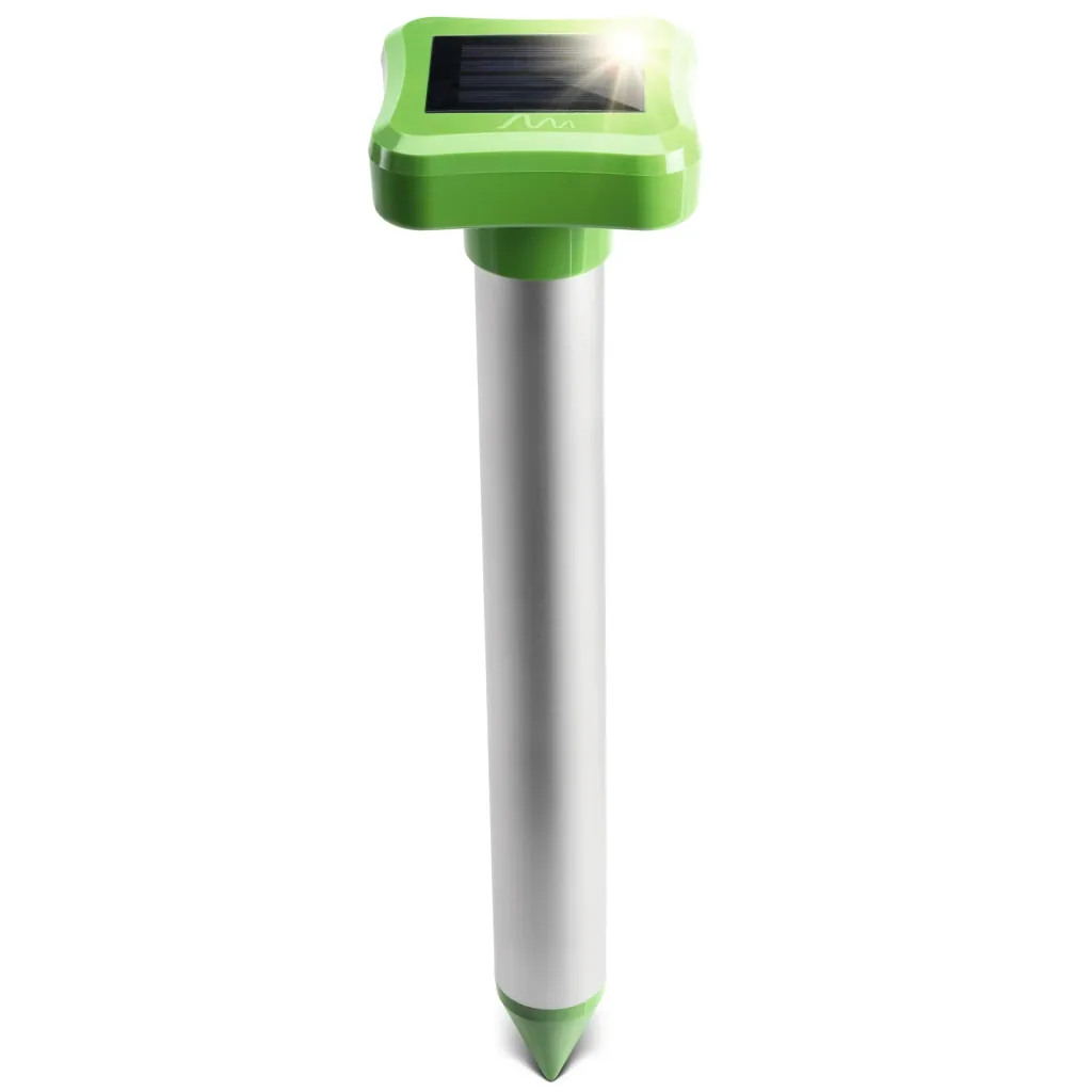 Wühltiervertreiber Solar mit Wechselkopf