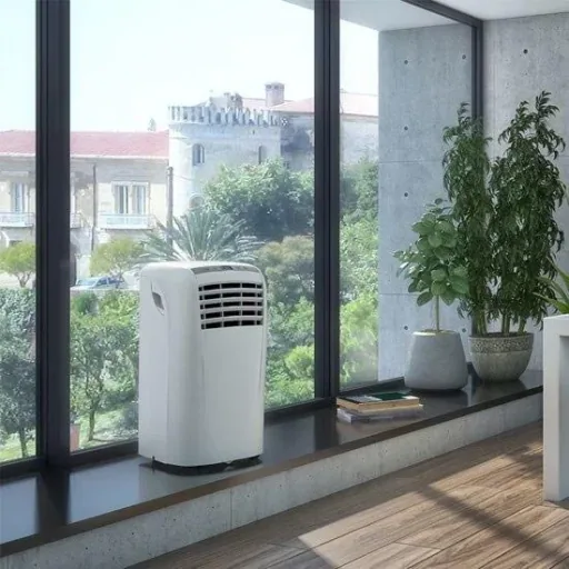 Olimpia Splendid Dolceclima Compact 9 P - Mobiler Luftkühler - Luftkühler 9.000 BTU/h mit Freihandgebläse