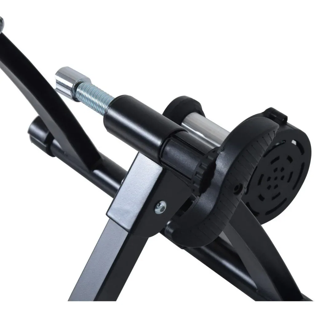 Rollentrainer Rennrad Magnetbremse Stahl schwarz