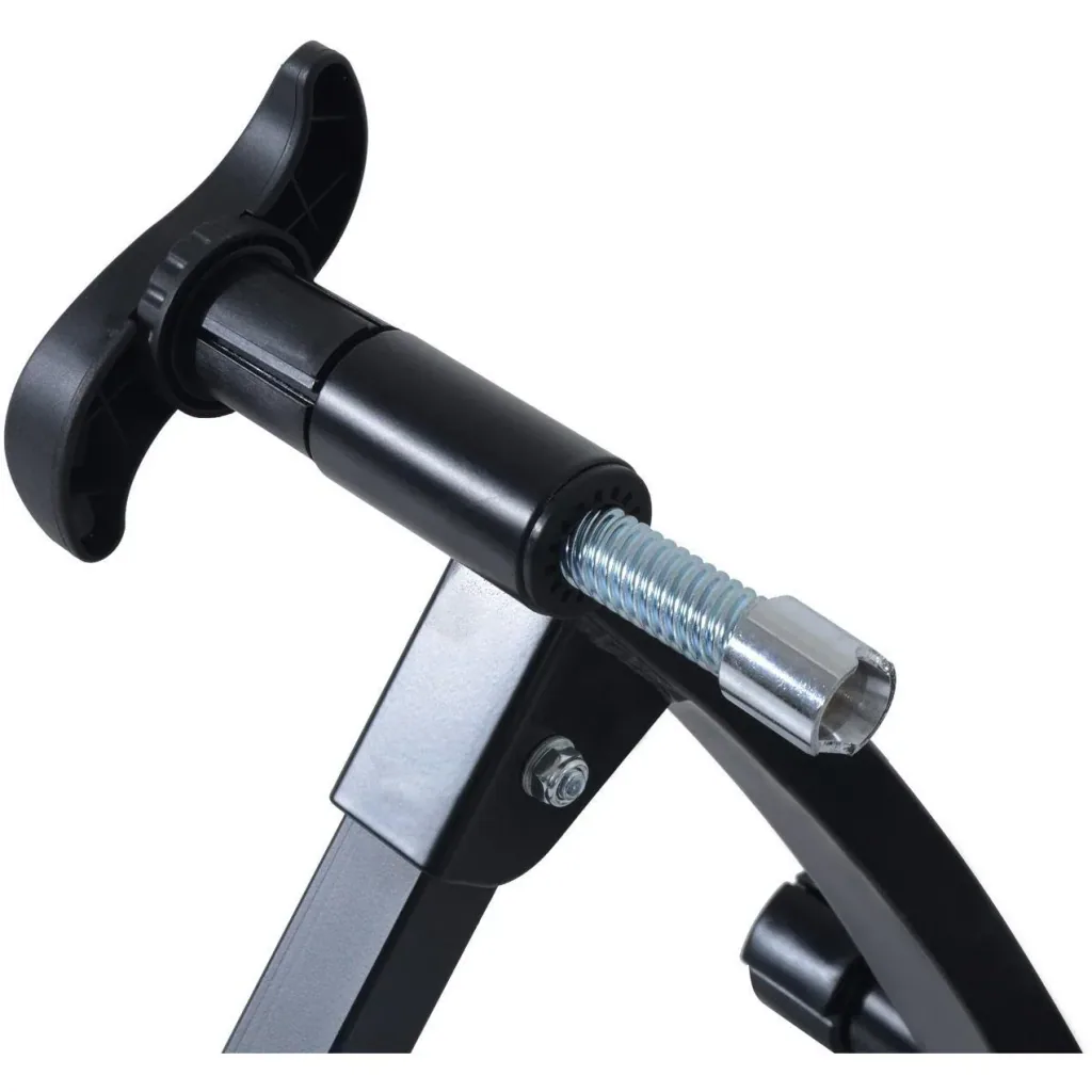 Rollentrainer Rennrad Magnetbremse Stahl schwarz