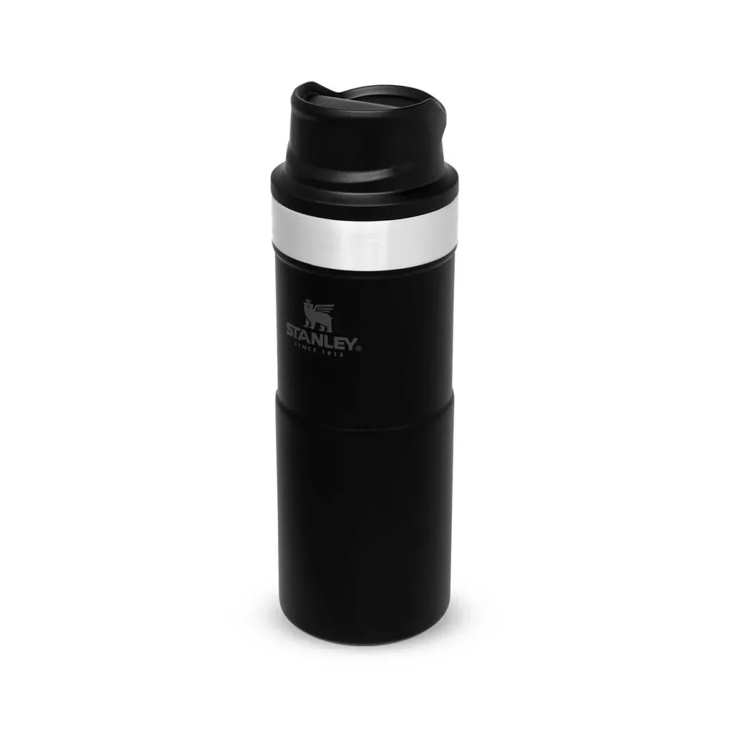 Trigger-Action Travel Mug 0,35 l, Matte Black, Vakuumisolierung, Einhandbedienung