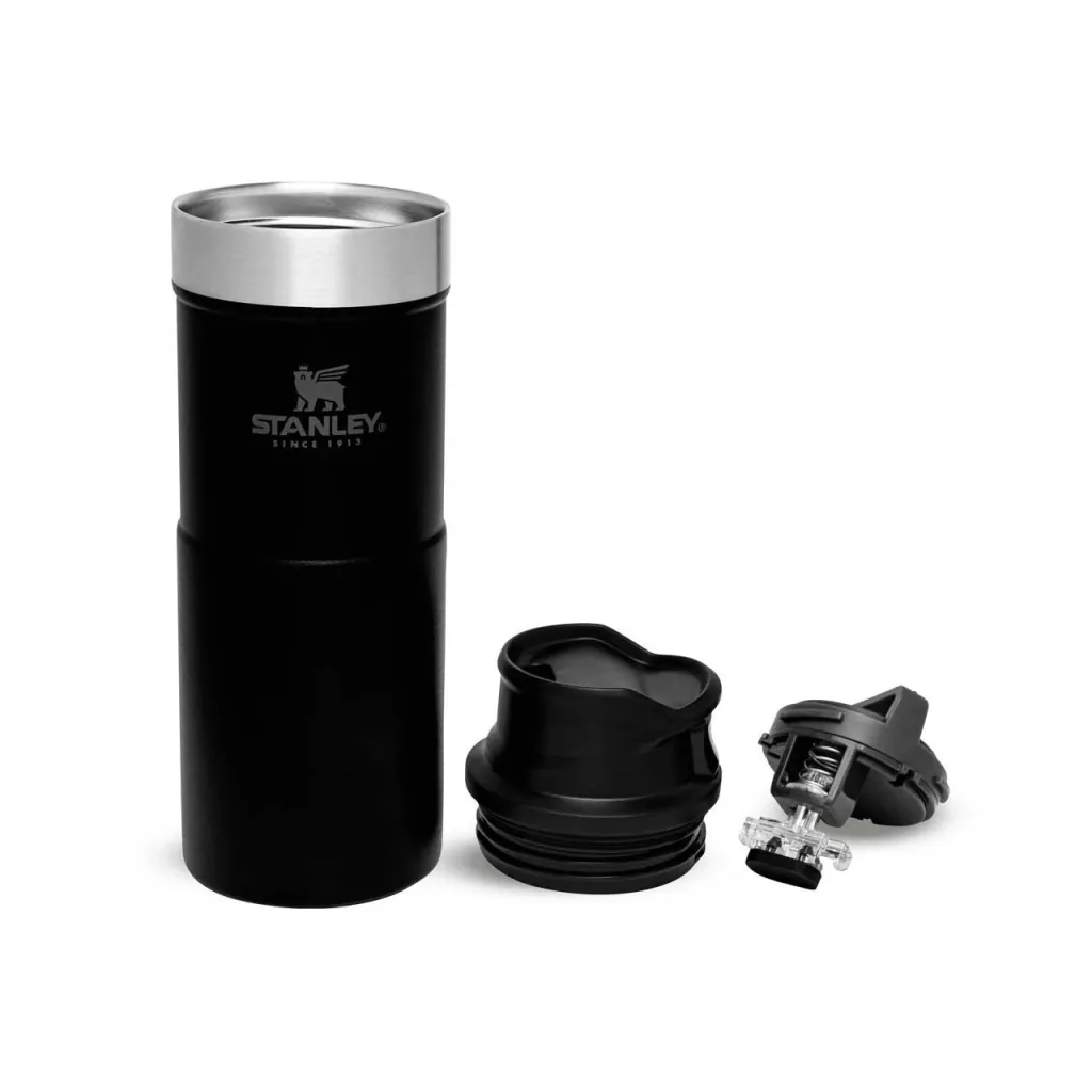 Trigger-Action Travel Mug 0,35 l, Matte Black, Vakuumisolierung, Einhandbedienung
